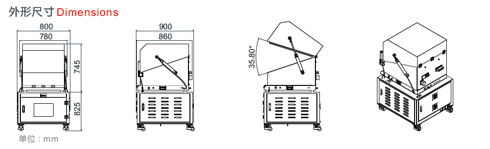 JC-DB3011屏蔽重庆隔音箱外形尺寸