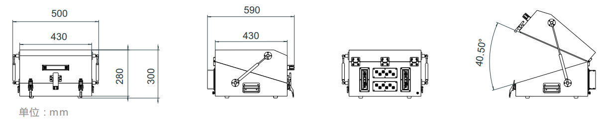 Appearance dimension of jc-pz2303 shielding box Appearance dimension of jc-pz2303 shielding box